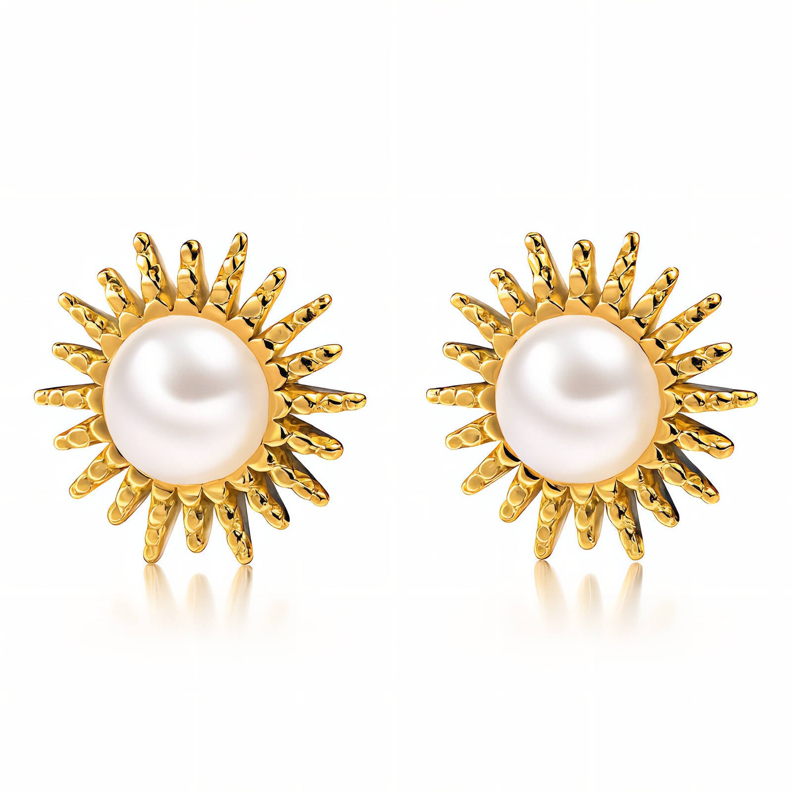 Earrings sunny pearls