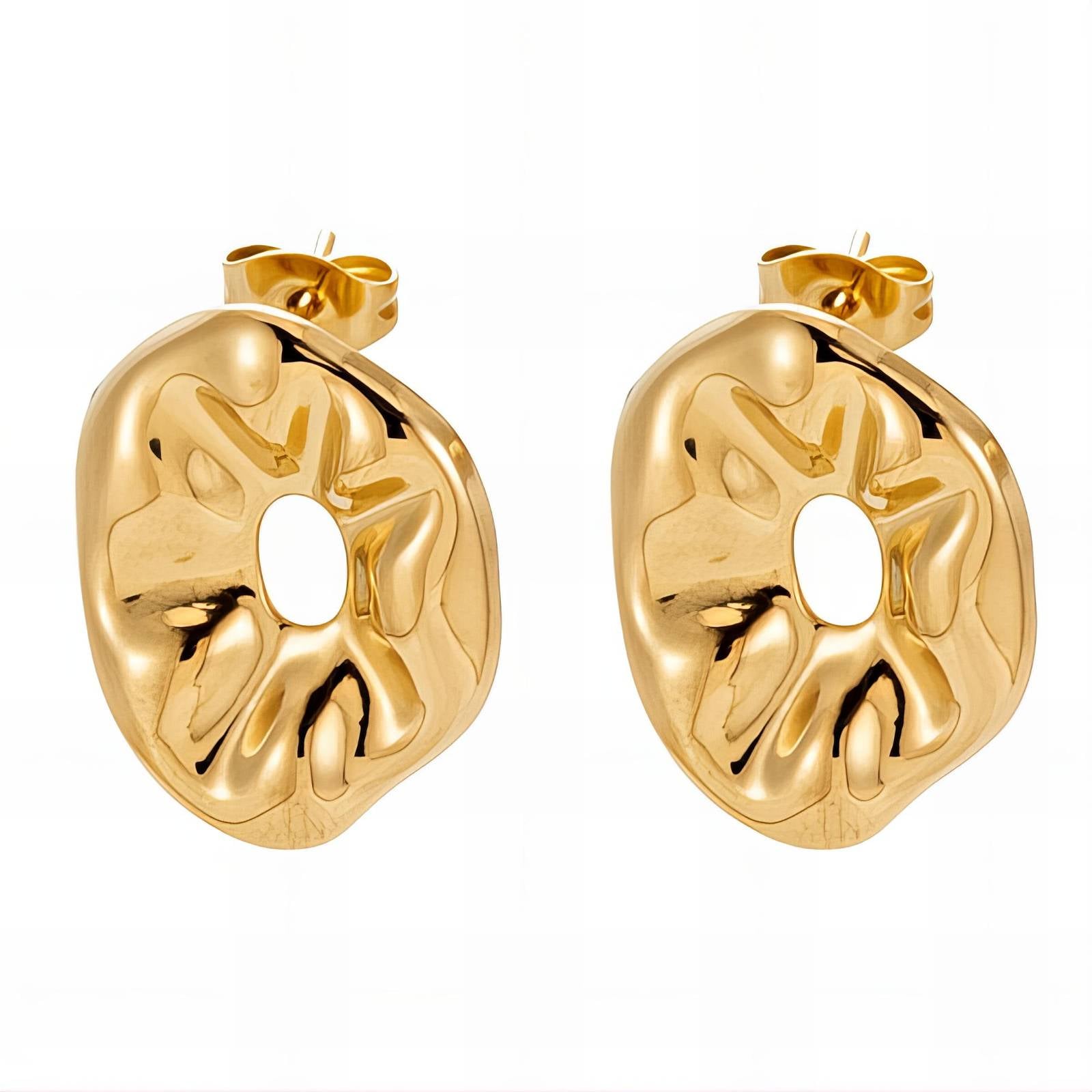 Earrings donuts