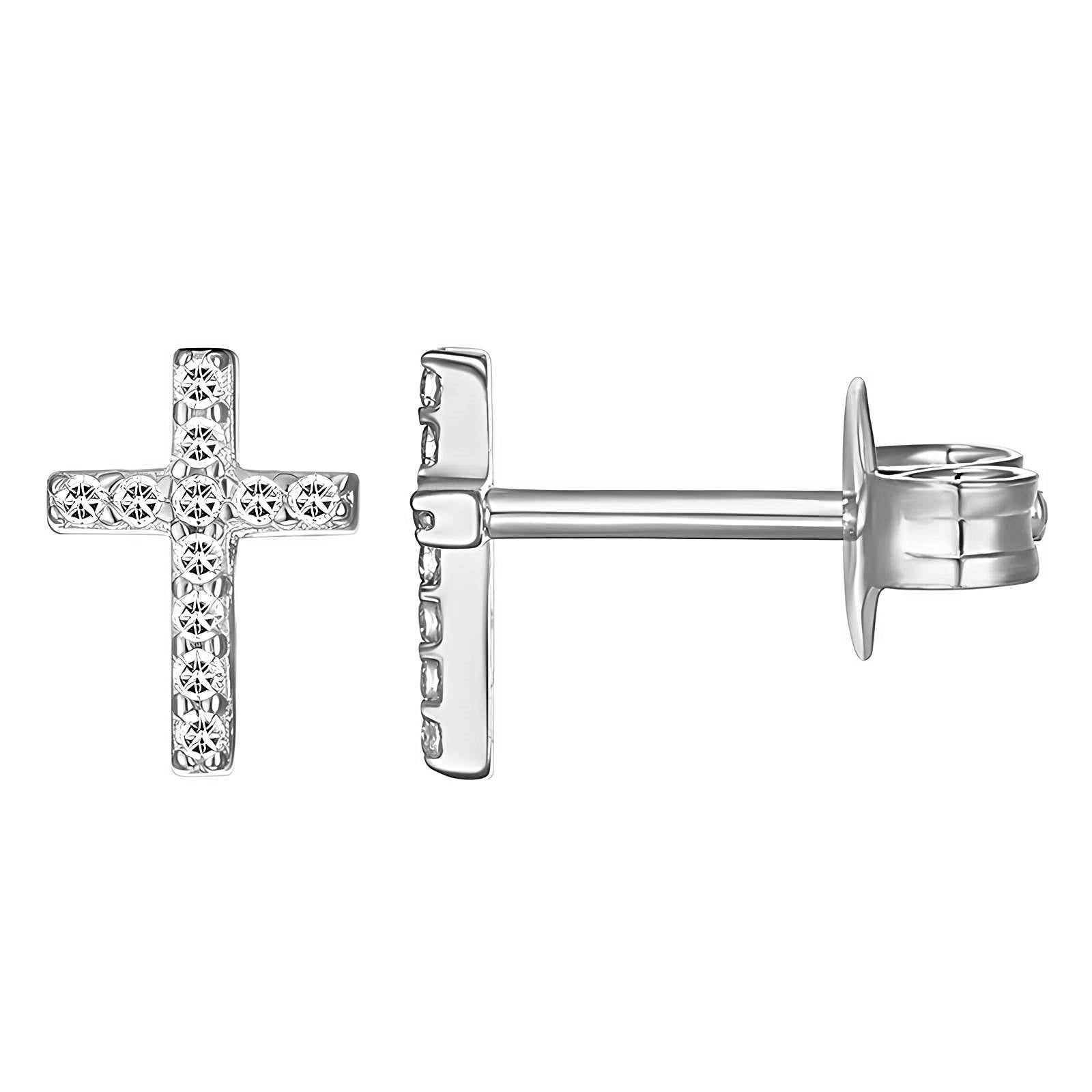 Earrings cruz silver