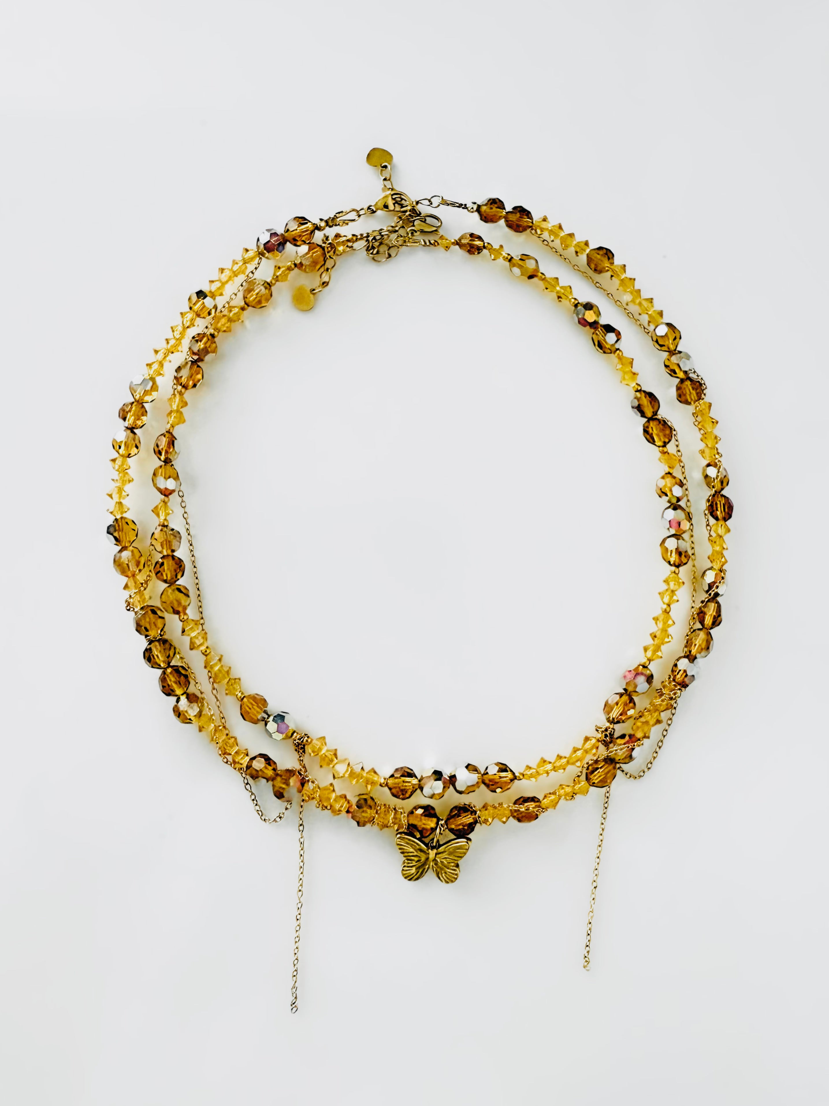 Handmade choker C&C crystal