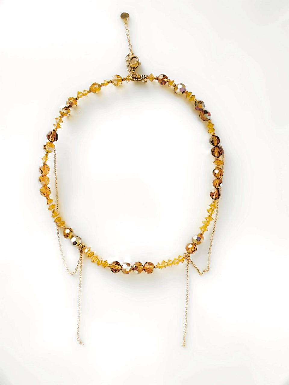 Handmade choker C&C crystal